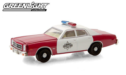 1977 Dodge Monaco - Finchburg County Sheriff  -   greenlight 1/64   Hobby Exclusif - 30203