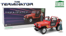 1983 Jeep CJ-7 Renegade With Sarah Connor Figure  The Terminator Greenlight Artisan 19060 PASSION DIECAST