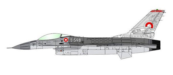 Lockheed F-16AM Fighting Falcon - Eskadrille 727, Danish Air Force 66th Year 2016 - Hobby Master 1/72 HA3881 - Passion Diecast 