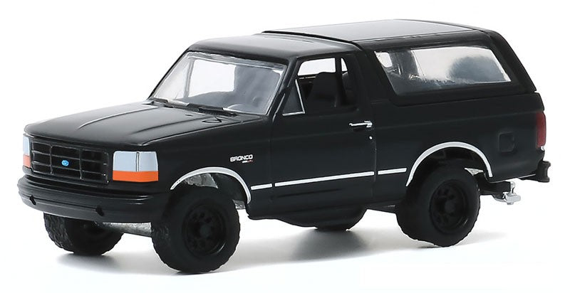 1994 Ford Bronco  - Black  Bandit  Series 23,  1-64 Greenlight 28030 F  Passion Diecast