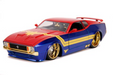 1973 Ford Mustang Mach 1  with  Captain Marvel  Figure - Marvels Avengers - Jada 1/24 - 31193 - Passion Diecast 