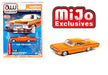 1966 Chevy Impala SS Metallic Orange - Lowriders - Auto World 1/64 MiJo Exclusives - CP7659 - Passion Diecast 