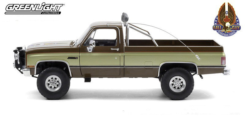 Fall Guy Stuntman Association - 1982 GMC K-2500 Sierra Grande 1/18  Greenlight 13560 Passion Diecast