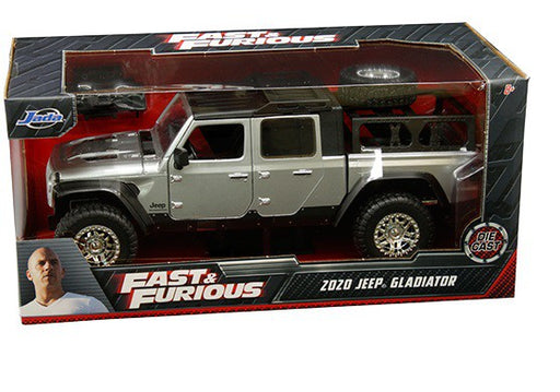 2020 Jeep Gladiator Silver - Fast & Furious 9 -  Jada 1-24 - 31984 -  Passion Diecast
