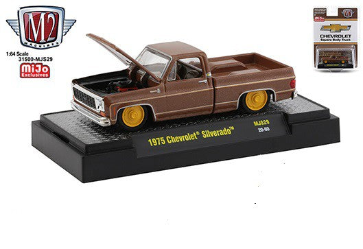 1975 Chevrolet Silverado 'The Brown Bagger' -  M2 Auto Trucks 1:64 - Mijo Exclusive - 31500 MJS29 -  Passion Diecast 
