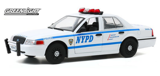 2011 Ford Crown Victoria Police New York City Police Dept (NYPD) - Greenlight 1/24 - 85513 -  Passion Diecast 