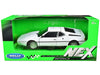 1987 BMW M1 Coupe White  - Welly 1/24 - 24098 WH - Passion Diecast 