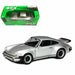 1974 Porsche 911 Turbo 3.0 Silver - Welly 1/24 - 24043 Sil - Passion Diecast 