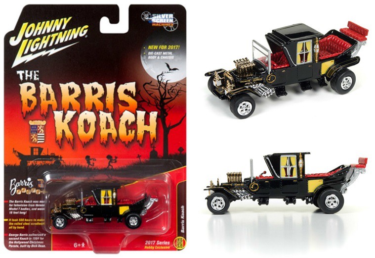 Munsters Barris Koach  - Silver Screens / Johnny Lightning - 1:64 - JLSS002 -  Passion Diecast 