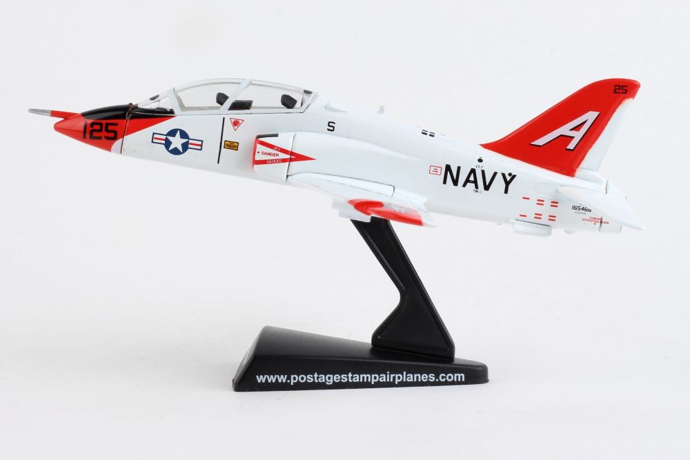 McDonnell Douglas T-45C Goshawk POSTAGE STAMP 1/100 PS5369-1 Passion Diecast 