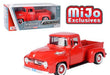 1956 Ford F-100 Pickup Red - Motormax 1/24 - 73235 RD  - Passion Diecast 