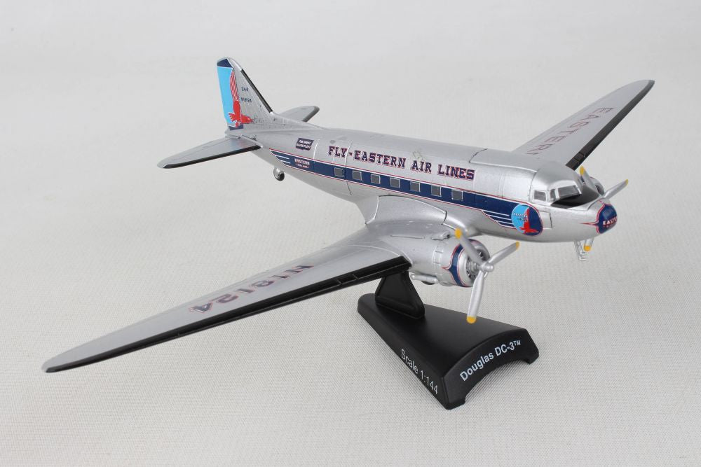 Douglas DC-3 Eastern Airlines / POSTAGE STAMP 1/144  PS5559-3 - Passion Diecast   