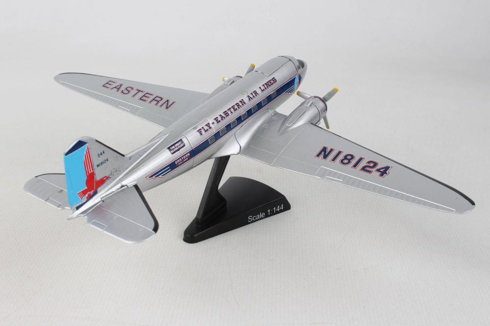 Douglas DC-3 Eastern Airlines / POSTAGE STAMP 1/144  PS5559-3 - Passion Diecast   