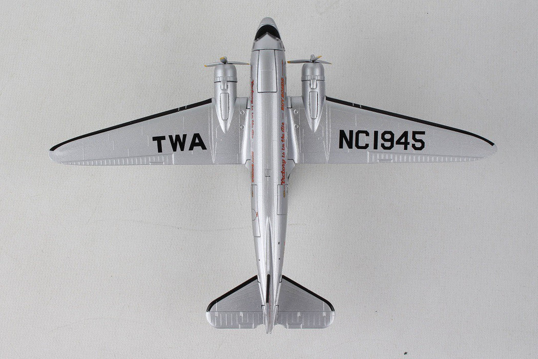 Douglas DC-3 TWA / POSTAGE STAMP 1/144  PS5559-4 - Passion Diecast   