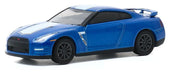 GT-R (R35) - Bayside Blue with White Stripe - Anniversary Collection 11 - 1,64 greenlight - 28040 D  - Passion Diecast