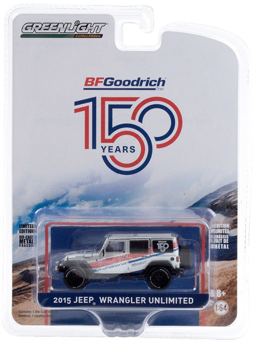 2015 Jeep Wrangler Unlimited - BFGoodrich 150th - Anniversary Collection 11 - 1,64 greenlight - 28040 C - Passion Diecast