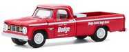 1965 Dodge D-200 49th  500 Mile  Official Truck -  greenlight 1/64 - Hobby Exclusif - 30184 -  Passion Diecast 