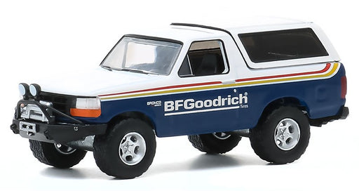1992 Ford Bronco with Off–Road Parts - BFGoodrich - All-Terrain Series 10  1-64 greenlight 35170 E  - Passion Diecast