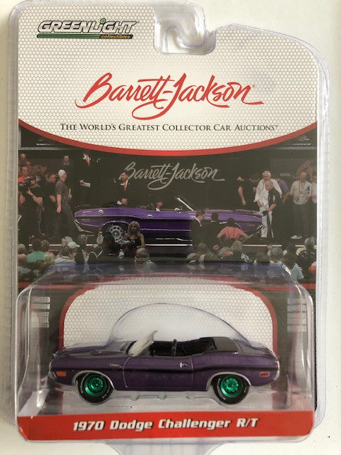 1970 Dodge Challenger R/T Convertible  - Barrett-Jackson "Scottsdale Edition"  Series 5 - GREENMACHINE  1-64 - 37200 EGR