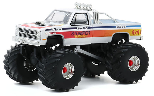 Stomper Bully - 1984 Chevy C-20 Monster Truck - Kings of Crunch Series 7 -  1-64 greenlight 49070 C - Passion Diecast