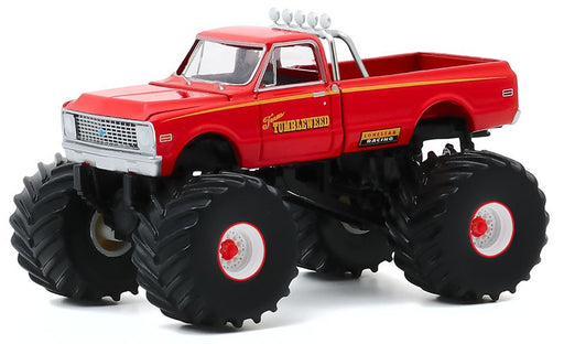 Texas Tumbleweed - 1972 Chevy C-10 Monster Truck - Kings of Crunch Series 7 -  1-64 greenlight 49070 B - Passion Diecast