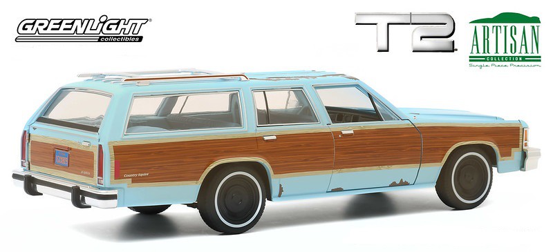 1980 Ford LTD Country Squire - Terminator 2: Judgment Day -  Greenlight  Artisan Collection  1/18 - 19085 -  Passion Diecast 
