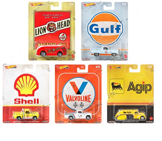Hot Wheels 1:64 Car Culture 2020 FUEL DASH  ''H'' Case -  Assortment -  Set Of 5 Cars - DLB45-946H - Passion Diecast