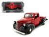 1941 Plymouth Pickup Red  - Motormax 1/24 73278 RD - Passion Diecast 