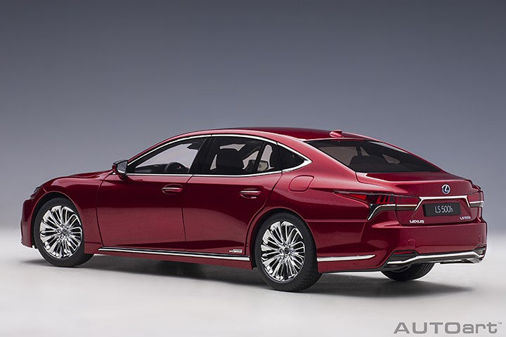 Lexus LS 500h Manganese Luster Metallic Black Interior - AUTOart 1/18 - 78867 - Passion Diecast