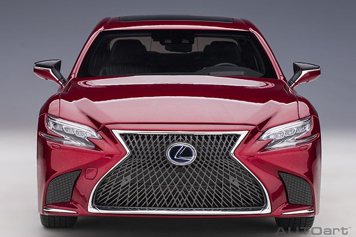 Lexus LS 500h Manganese Luster Metallic Black Interior - AUTOart 1/18 - 78867 - Passion Diecast