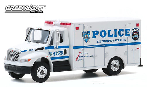 2013 International Durastar - New York City Police Department  Emergency -  H.D. Trucks Series 19 - Greenlight 1/64 - 33190 B