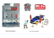 Auto Show Figurine 6 piece Diecast Set (3 Figurines and 3 Accessories) -  American Diorama 1-64 - 38411MJ