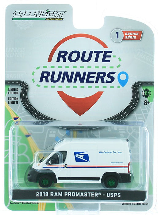 Ram ProMaster 2500  United States Postal Service (USPS) - Route Runners Series 1-  GREENMACHINE 1-64  -  53010 FGR