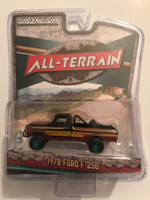 1978 Ford F-250 with Off-Road Parts   - All-Terrain Series 10  1-64 GREENMACHINE 35170 CGR