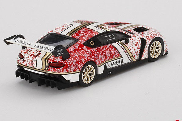 Bentley Continental GT3 Christmas Edition -  MINI GT 1:64 - Mijo Exclusive - MGT00188-R - Passion Diecast 