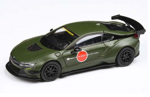 Liberty Walk LB Works BMW i8 LHD - Passion Diecast ZERO - Green Matte  -  Para64  - PA-55145