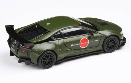 Liberty Walk LB Works BMW i8 LHD - Passion Diecast ZERO - Green Matte  -  Para64  - PA-55145
