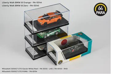 Liberty Walk LB Works BMW i8 LHD Orange  -  Para64  - PA-55144  - Passion Diecast 