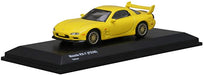 Mazda RX-7 FDS3 Yellow - Kyosho 1:64 - KS07033R7Y - Passion Diecast 