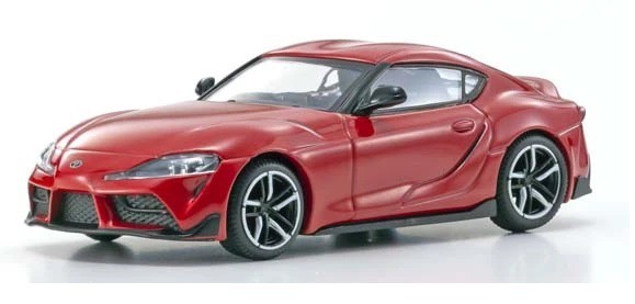 Toyota GR Supra Red - Kyosho 1:64 - KS07110R - Passion Diecast 