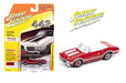 1970 Oldsmobile 442 Convertible Matador Red - Classic Gold Release 2 -  Johnny Lightning 1:64 - JLSP102 B - Passion Diecast 
