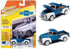 1950 Chevy Truck Blue / White - Classic Gold Release 2 -  Johnny Lightning 1:64 - JLSP106 B  - Passion Diecast 
