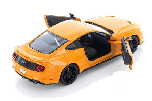 2018 Ford Mustang Gt  Orange - Motormax 1/24 - 793582 OR - Passion Diecast 