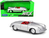 1948 Porsche 356 Nr.1 Roadster  Silver - Welly 1/24 - 24090  Sil  - Passion Diecast 