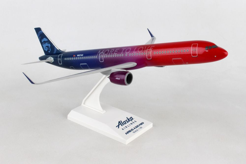 Alaska Airbus A321 NEO "More to Love" - Skymarks 1/150 - SKR977 - Passion Diecast