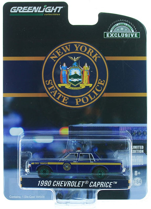 1990 Chevrolet Caprice - New York State Police -  GREENMACHINE  1/64   Hobby Exclusif - 30180GR