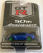 GT-R (R35) - Bayside Blue with White Stripe - Anniversary Collection 11 - 1-64 GREENMACHINE - 28040 DGR