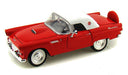 1956 Ford Thunderbird T-Bird Red -  Motormax 1/24 - 73312 RD  -Passion Diecast 