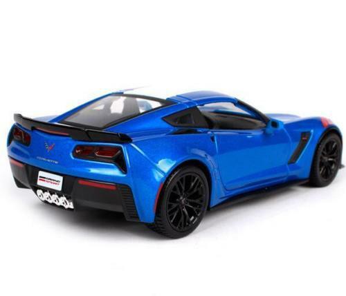 2017 Chevrolet Corvette Grand Sport Blue - Maisto 1/24 - 31516 BL - Passion Diecast 