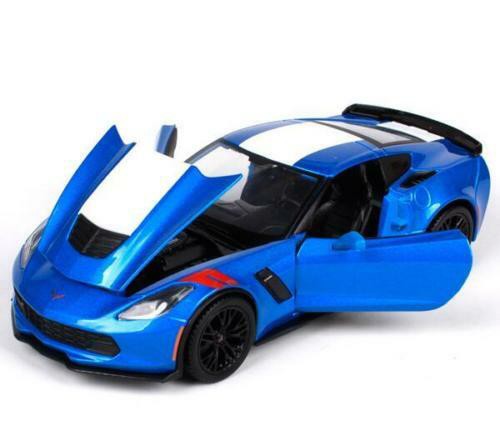 2017 Chevrolet Corvette Grand Sport Blue - Maisto 1/24 - 31516 BL - Passion Diecast 
